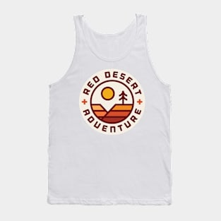 Red dessert Tank Top